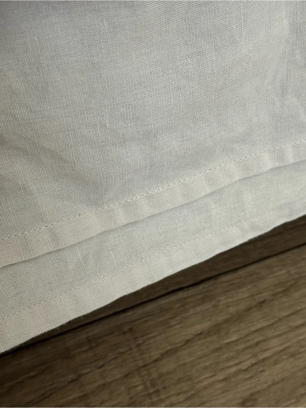 Petit Pehr Baby Organic Linen/Cotton Crib Skirt